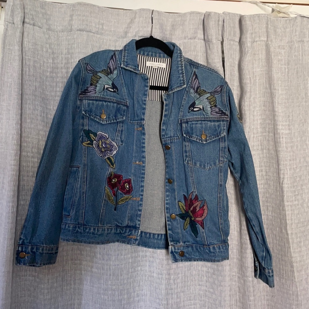 Embroidered Jean Jacket